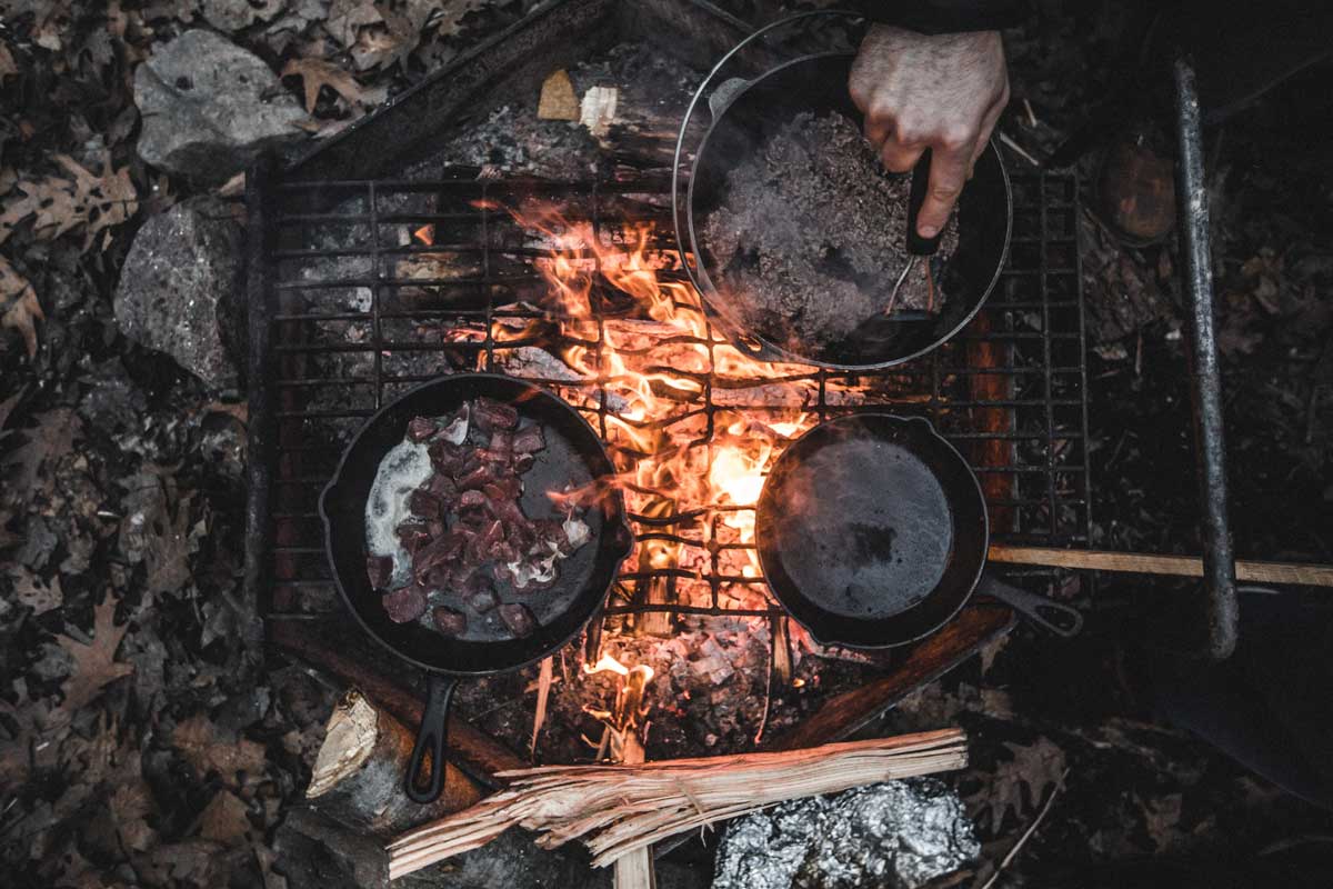 Open Fire Cooking | Kimberley kampers