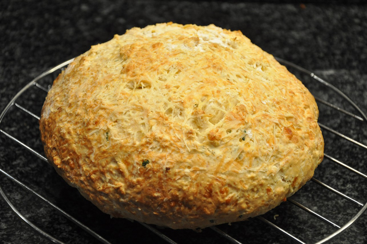 Cheesy Camping Damper