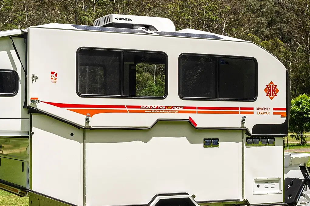 Karavan Exterior Camping No Awning | Kimberley Kampers Australia