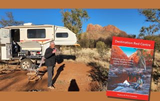 Offroad caravan and free camping book for ultimate freedom and adventure in the Red Centre of Australia.