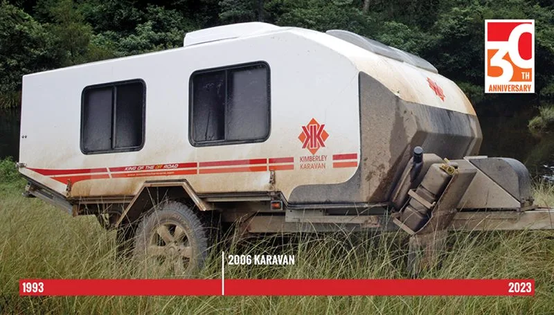Hybrid Offroad Caravan 30-Year Timeline | Kimberley Kampers Australia