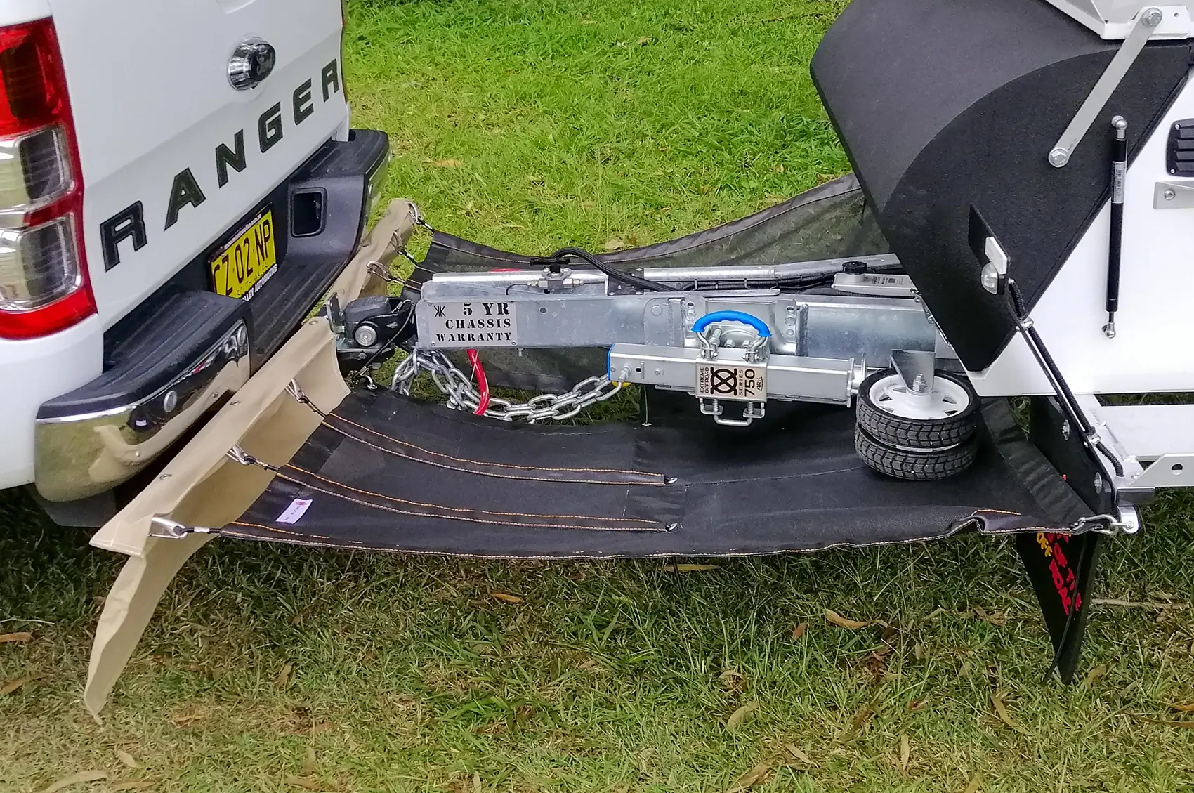 Off-road caravan with stone deflector | Kimberley Kampers Australia