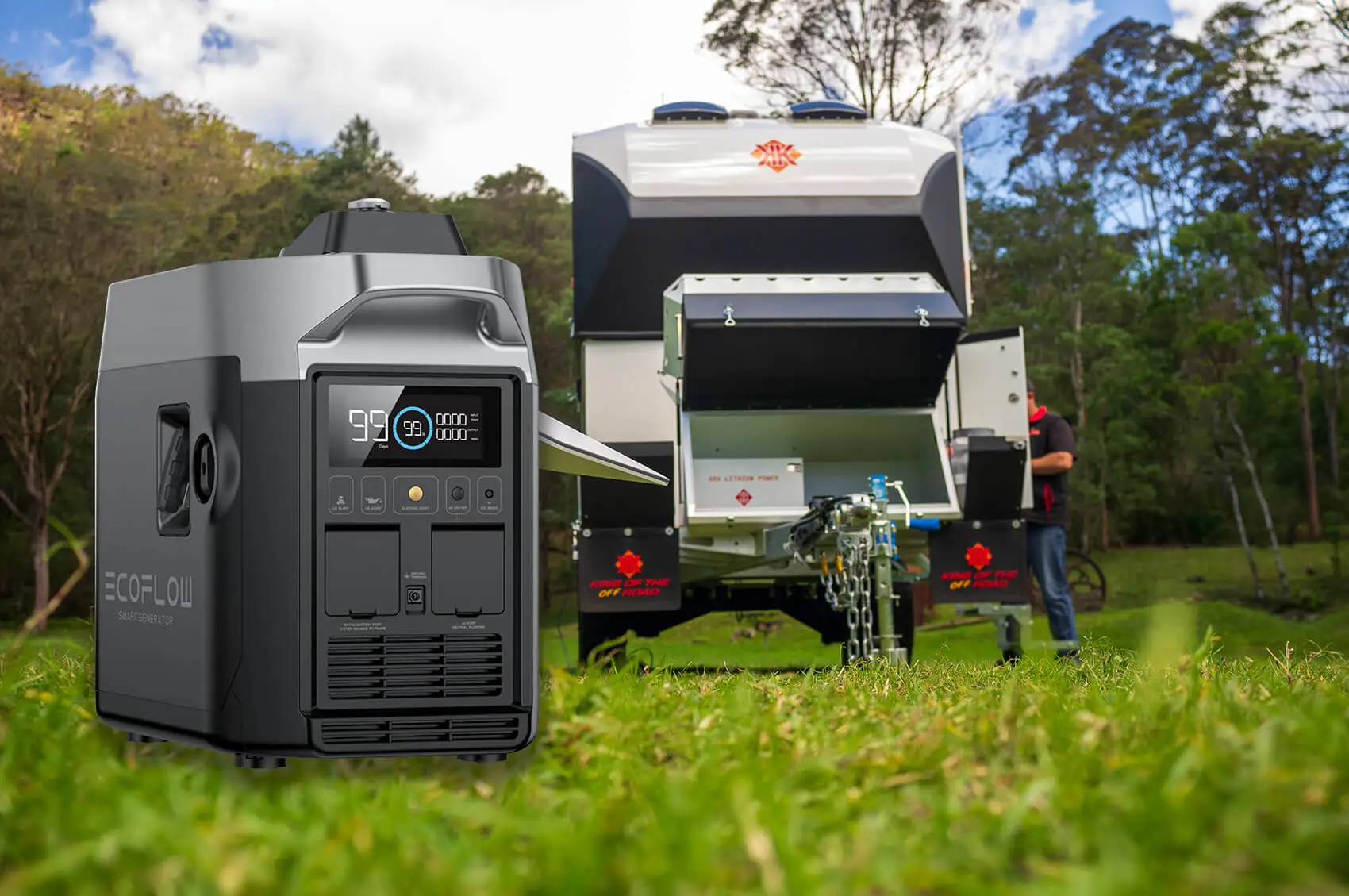 SMART GENERATORS FOR OFF-ROAD CARAVANS | Kimberley Kampers Australia