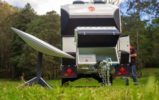 Starlink Satellite Internet for Off-Road Caravans | Kimberley Kampers Australia