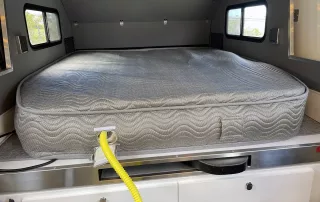 Dual Zone Adjustable Mattress for Off-Road Caravans | Kimberley Kampers