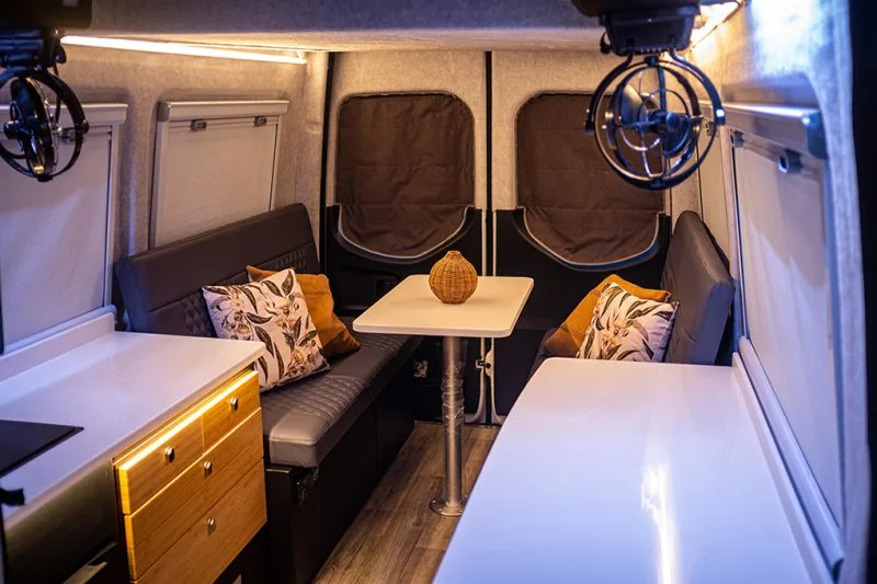Kruiswagen Luxury Offroad Motorhome - Dinette Seating | Kimberley Kampers