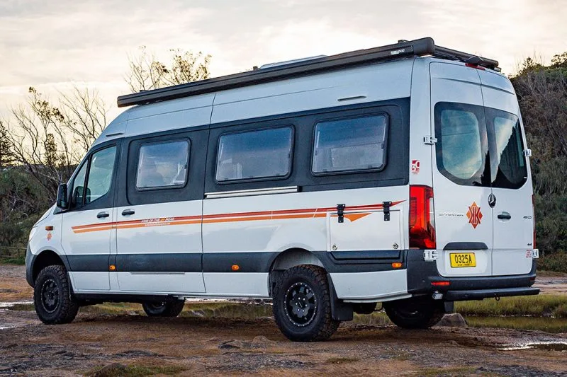 Kruiswagen Luxury Offroad Motorhome - Passenger Side View | Kimberley Kampers