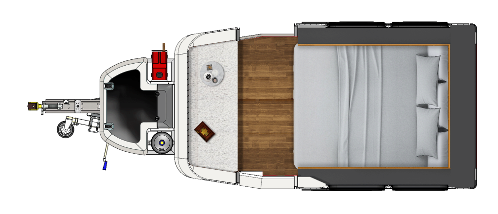 Kimberley Kampers KUBE, off-road teardrop camper