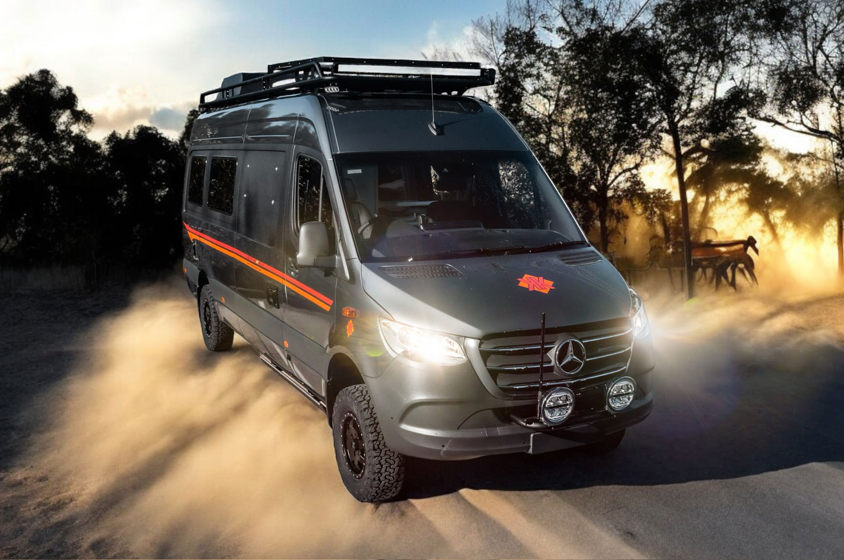 KRUISWAGEN BLACK | KIMBERLEY KAMPERS