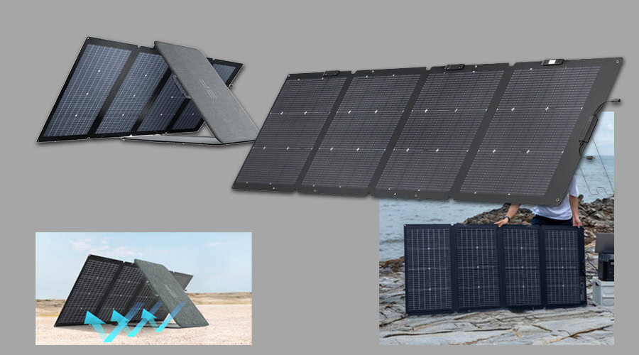 Kimberley Kampers 220W bifacial portable solar kit for off-road camping