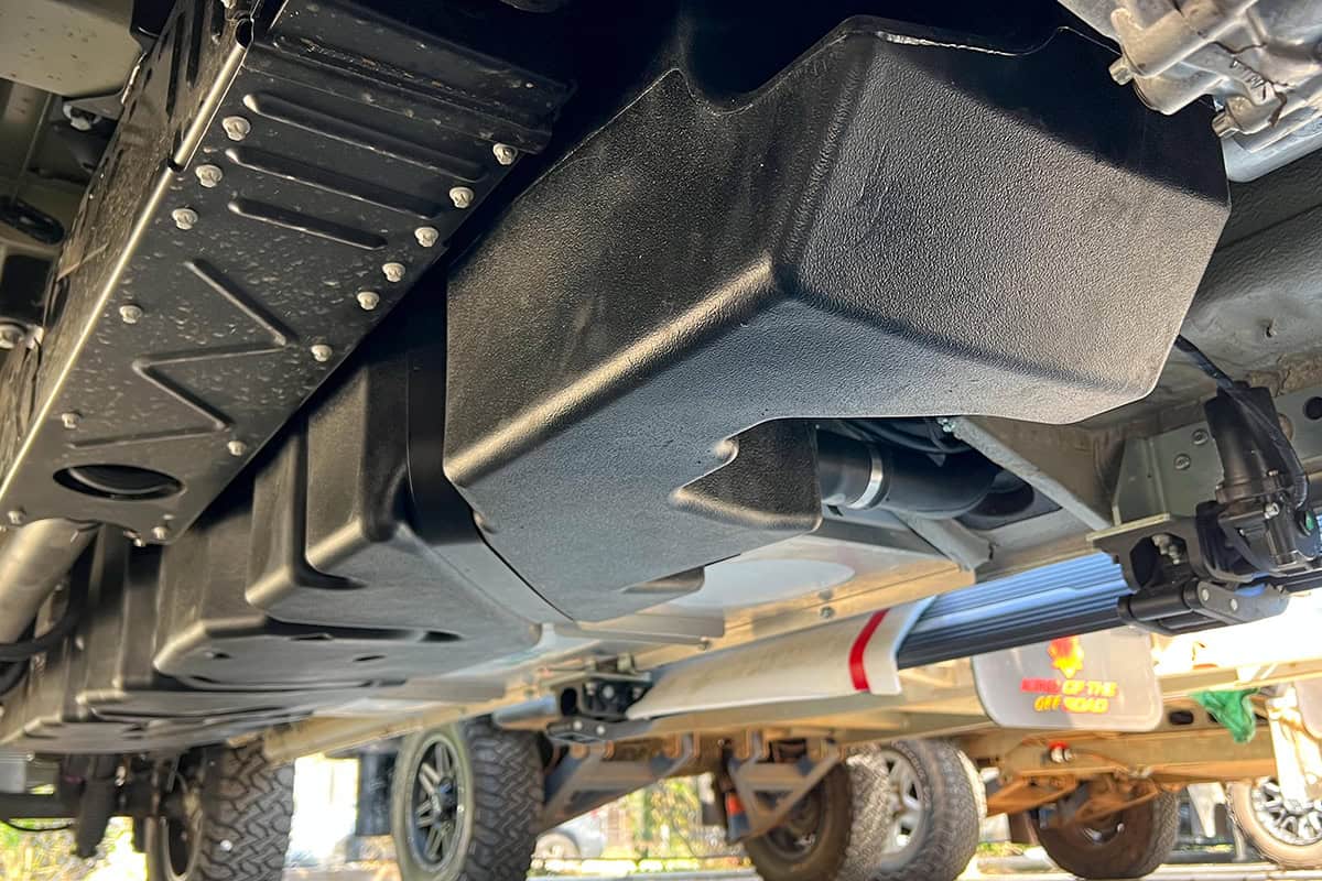 151L Long Range Fuel Tank Upgrade for Mercedes Sprinter-Based Kimberley Kampers Kruiswagen Motorhome.